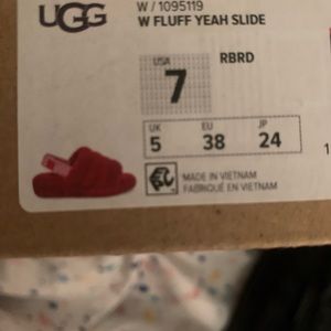 Ugg slides